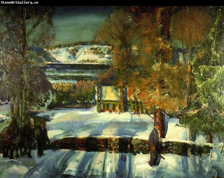 George Wesley Bellows Strabe im Winter